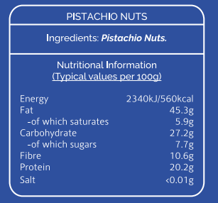 Pistachio Nut Kernels 1kg
